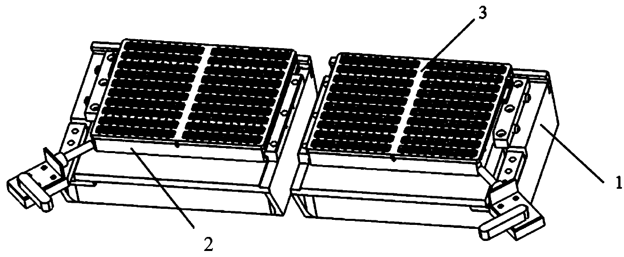 Semiconductor laser photoelectric detector die bonding clamp and die bonding method