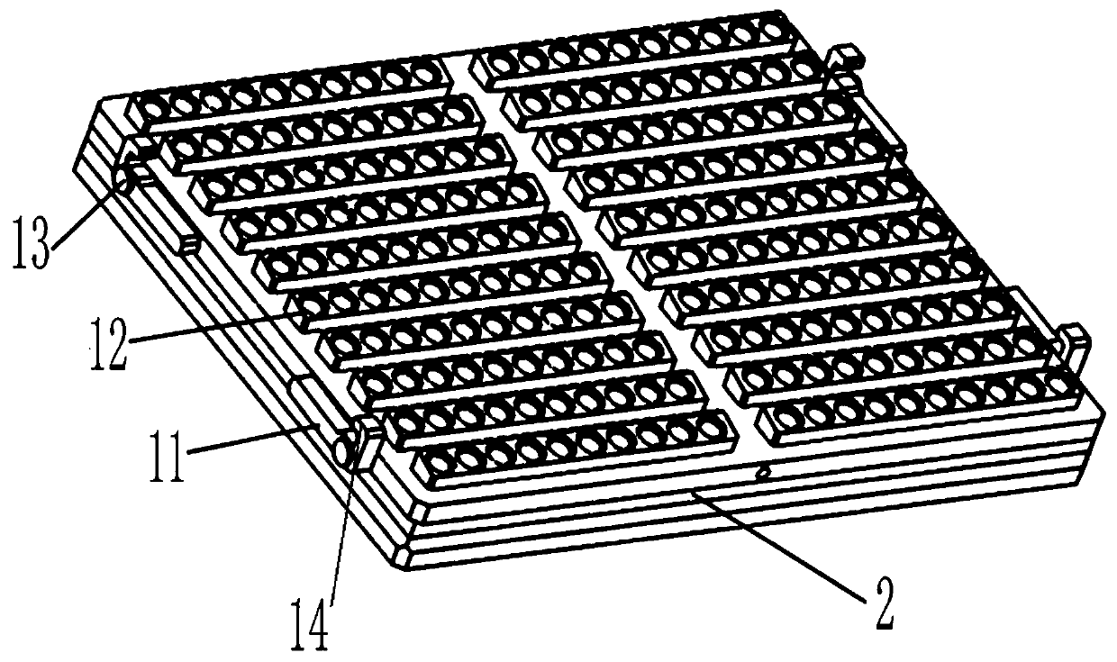 Semiconductor laser photoelectric detector die bonding clamp and die bonding method