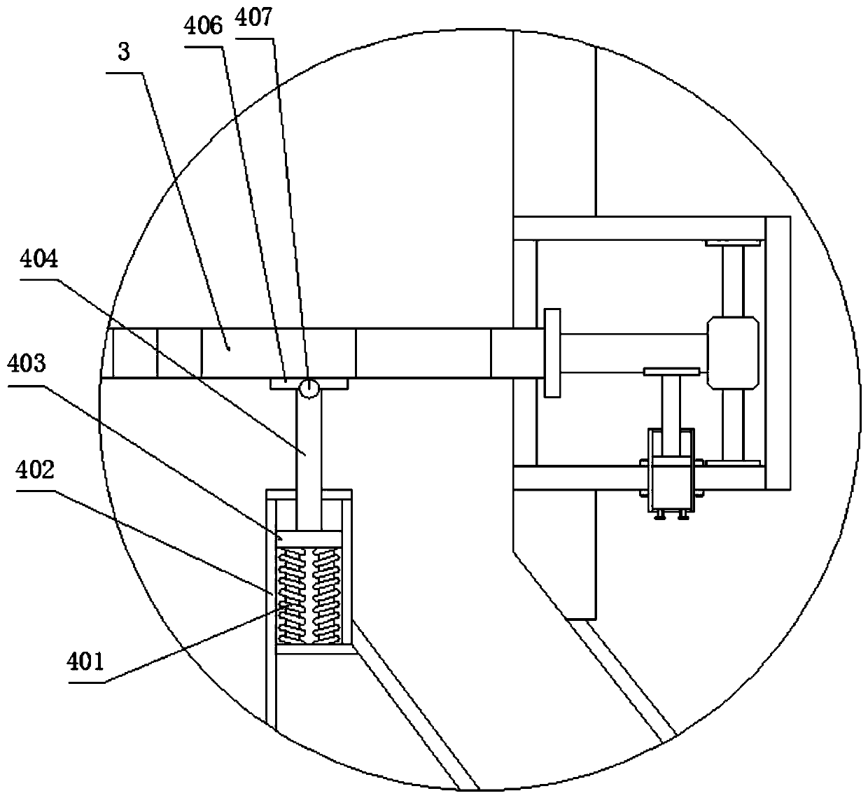 Construction waste sorting and crushing equipment