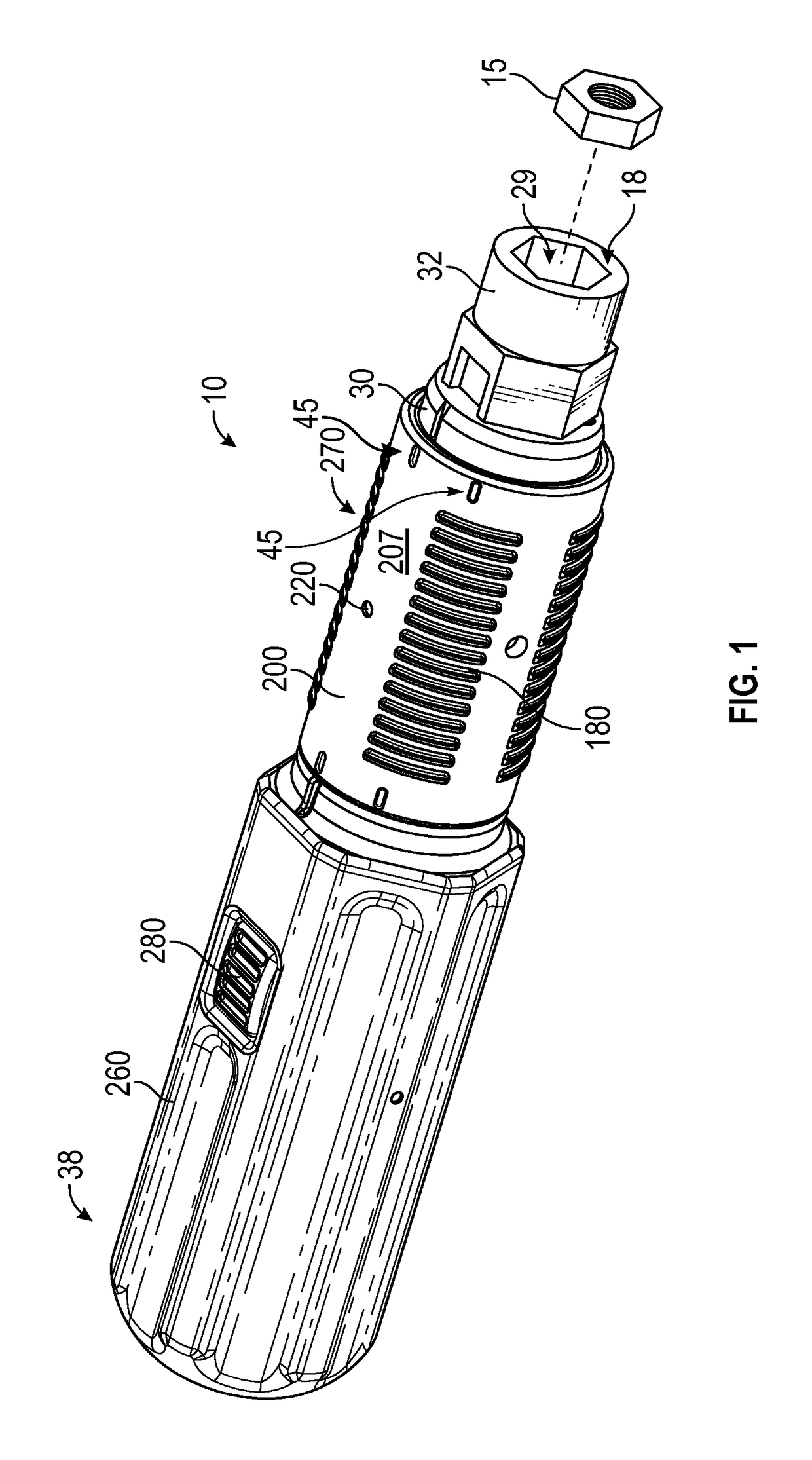 Multiple size nut driver