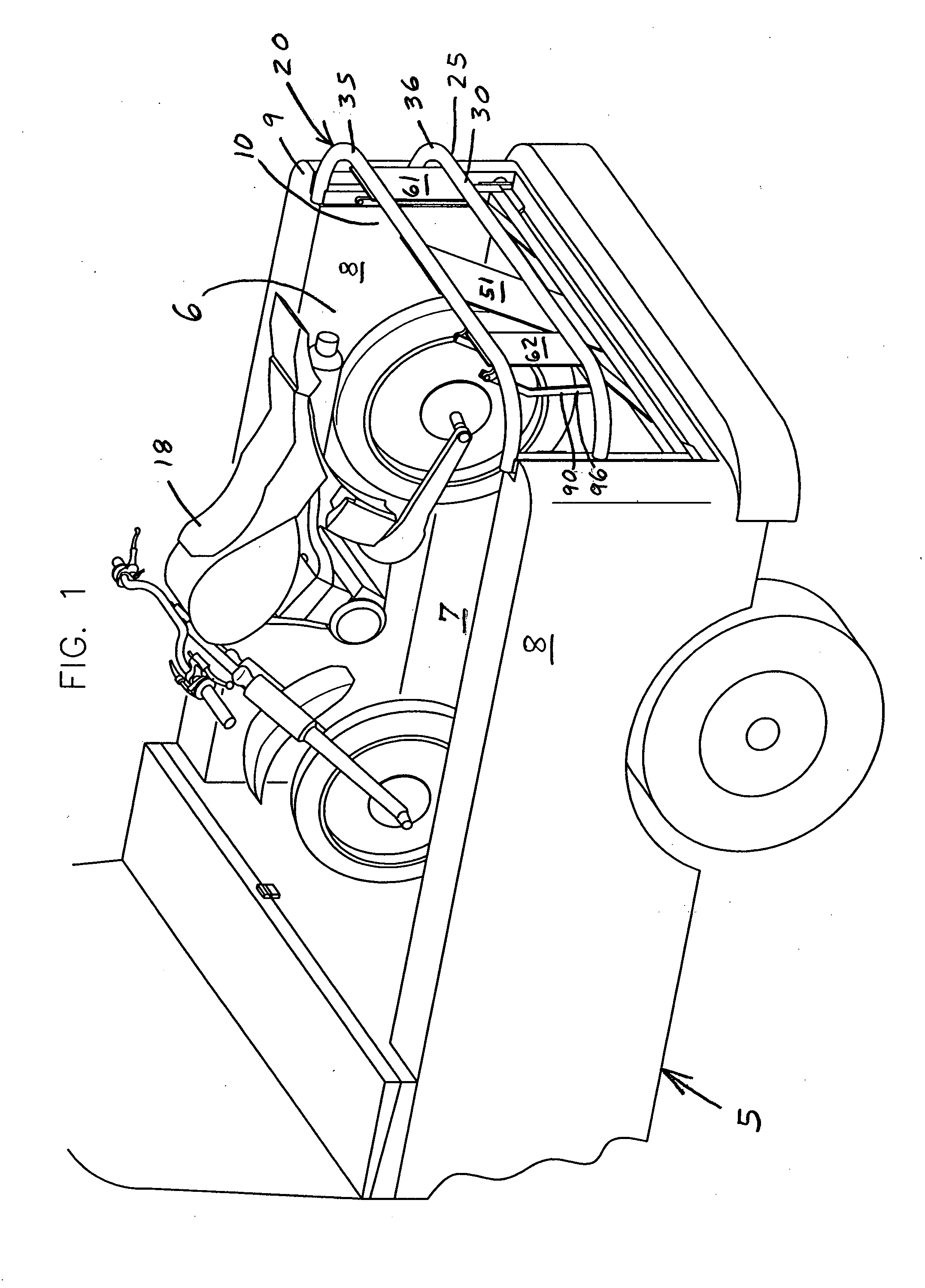 Tailgate and ramp for pickup truck