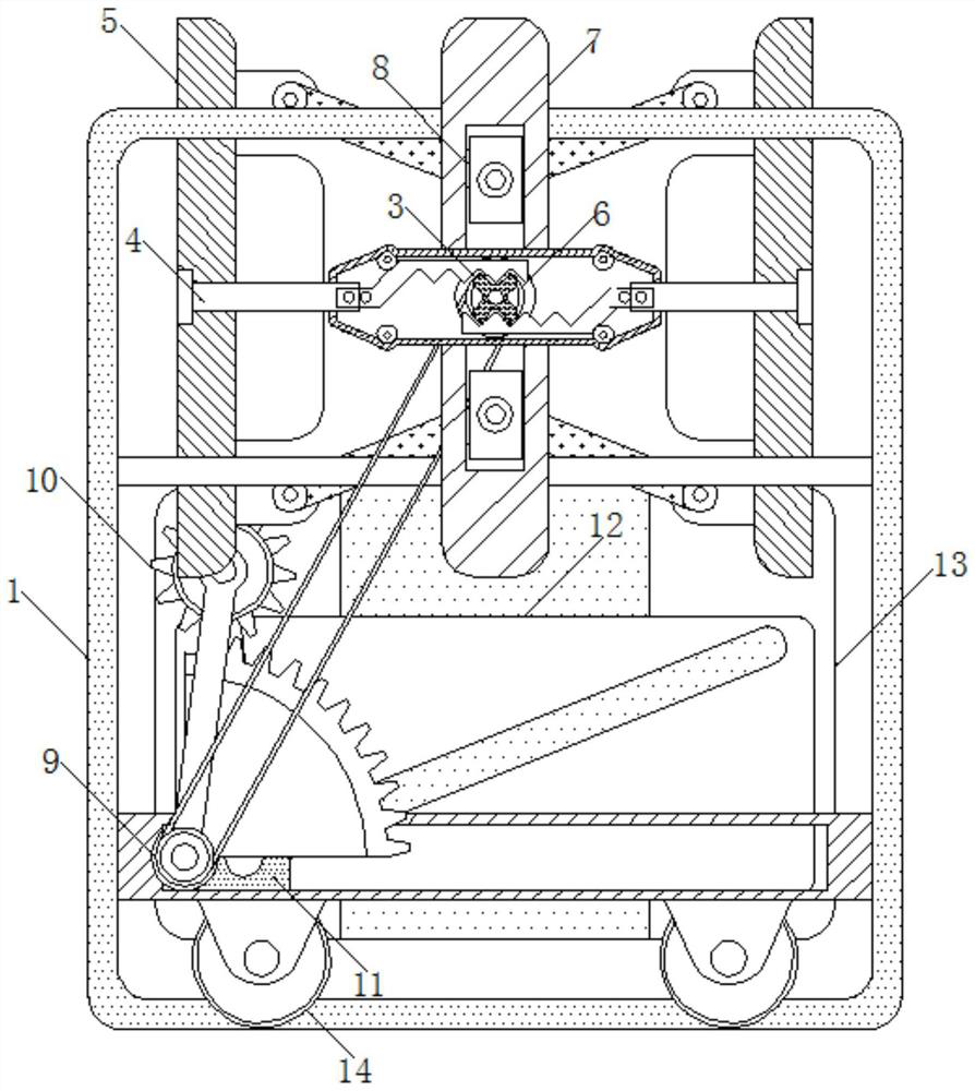 A furniture handling device that reduces the probability of damage and increases the stability of transfer