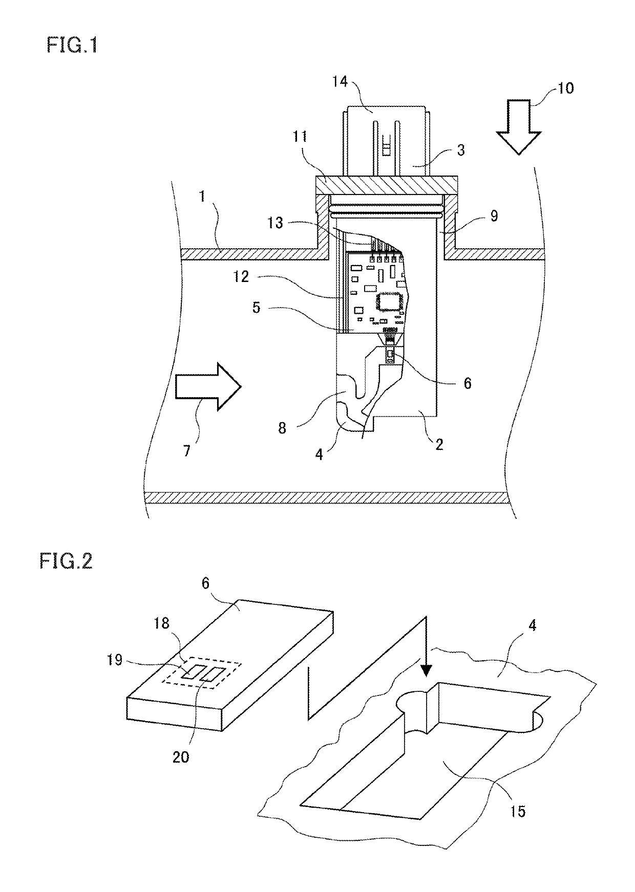 Flow measuring device