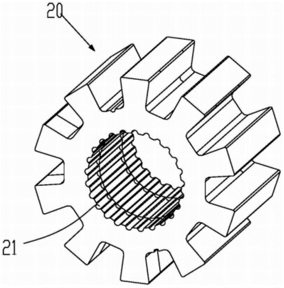 High-safety switched reluctance motor