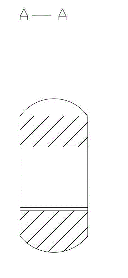 Grinding method for starwheel oval straight channel