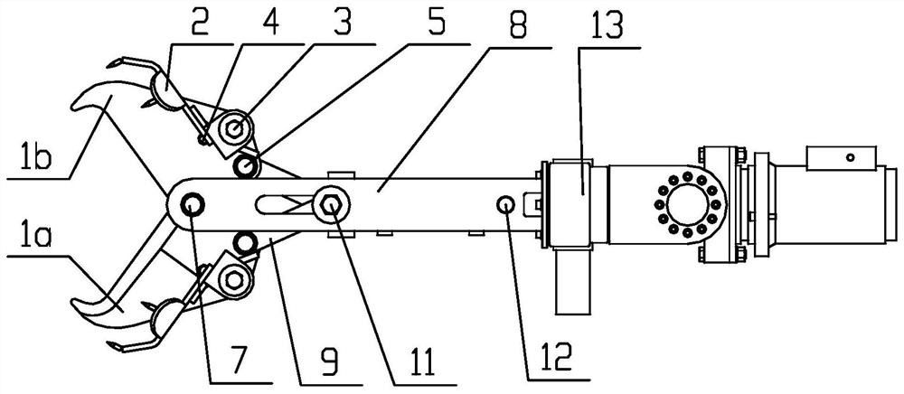 Self-adaptive oil palm fruit picking cutter and picking execution device thereof