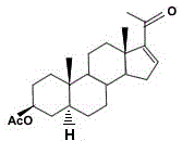 A kind of production method of monoenolone acetate synthesized by sisal saponin