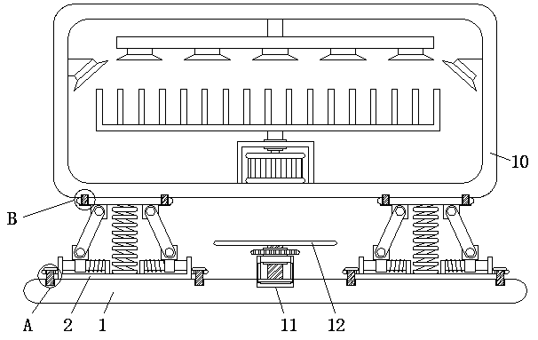 Anti-vibration device for dishwasher