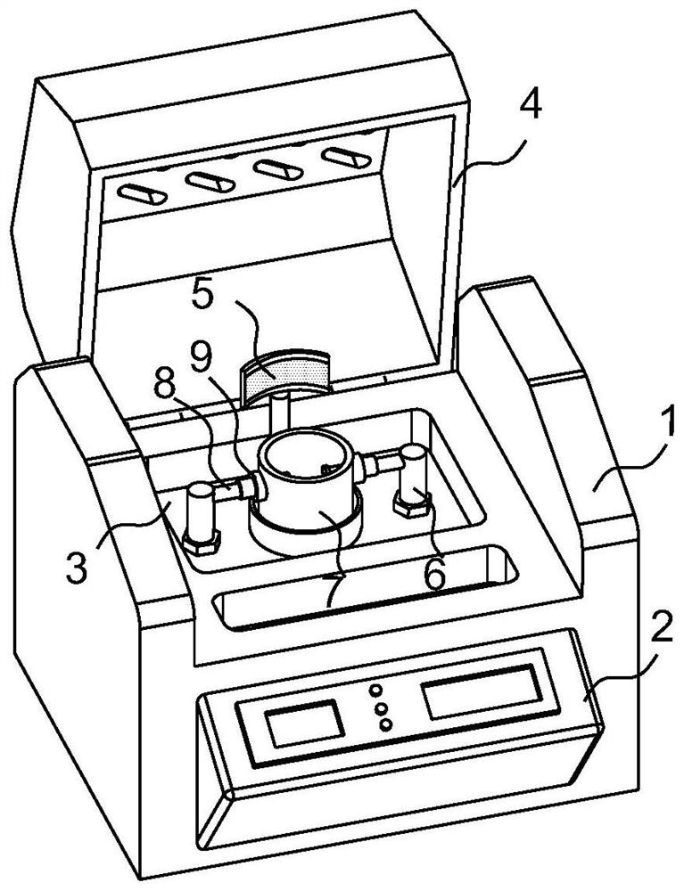 Novel electric power detection device and method