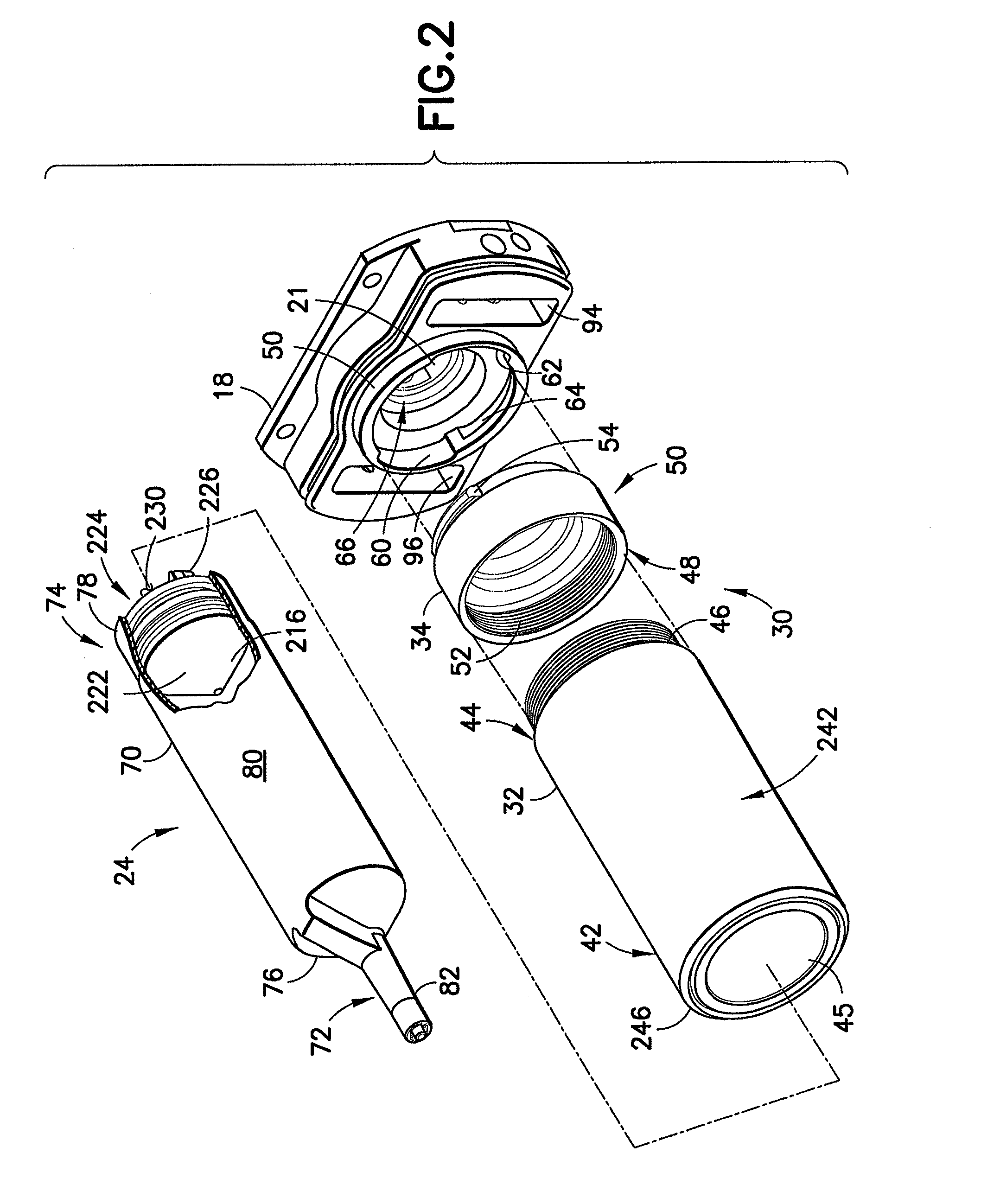 Fluid injection apparatus having Anti-rotation elements to limit syringe plunger rotation