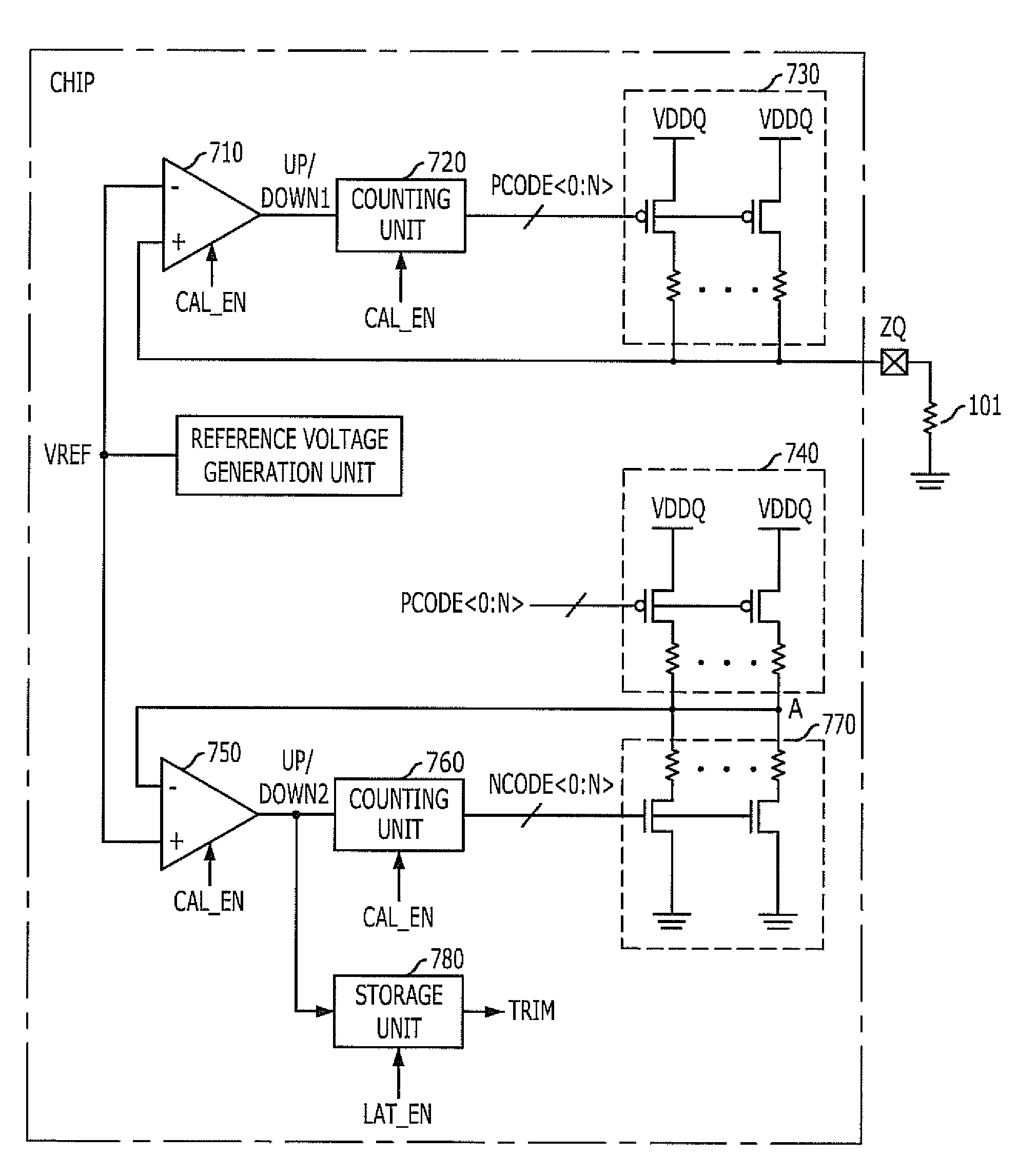 Impedance adjusting device