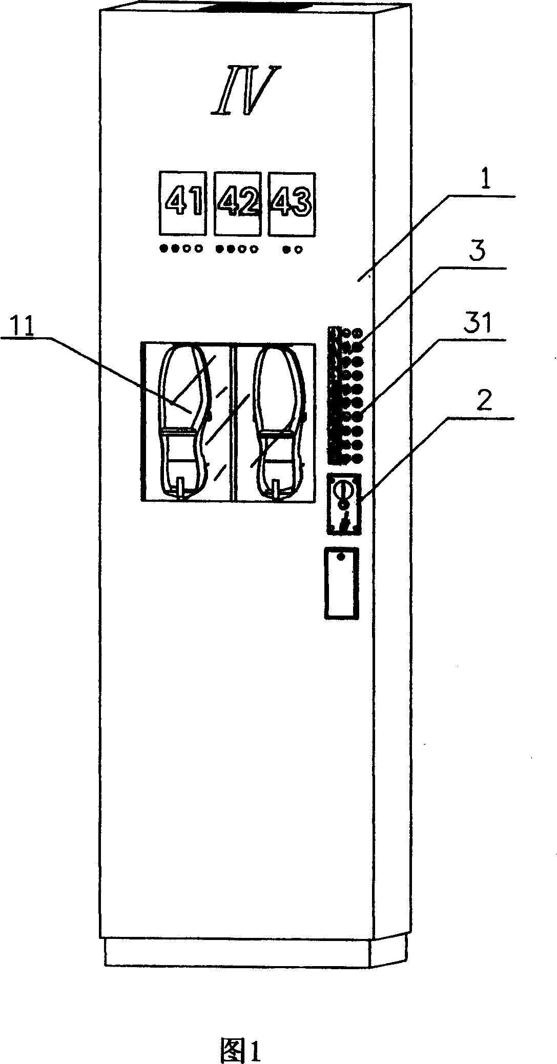 Automatic shoes box