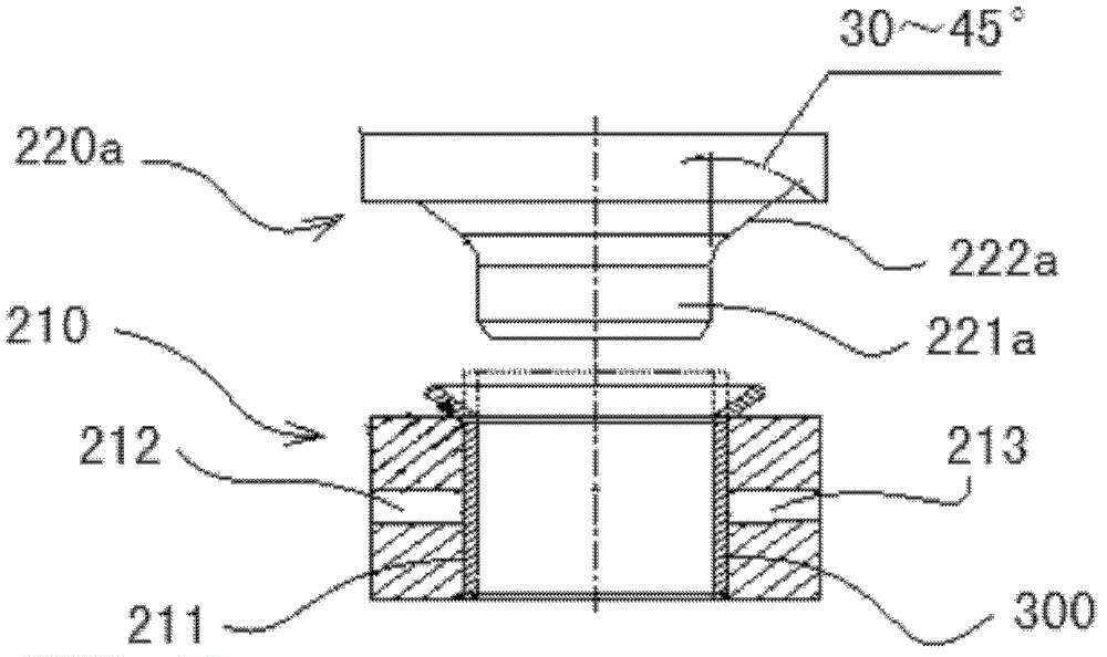 A processing method and mold for a shaft sleeve used in an automobile steering transmission mechanism