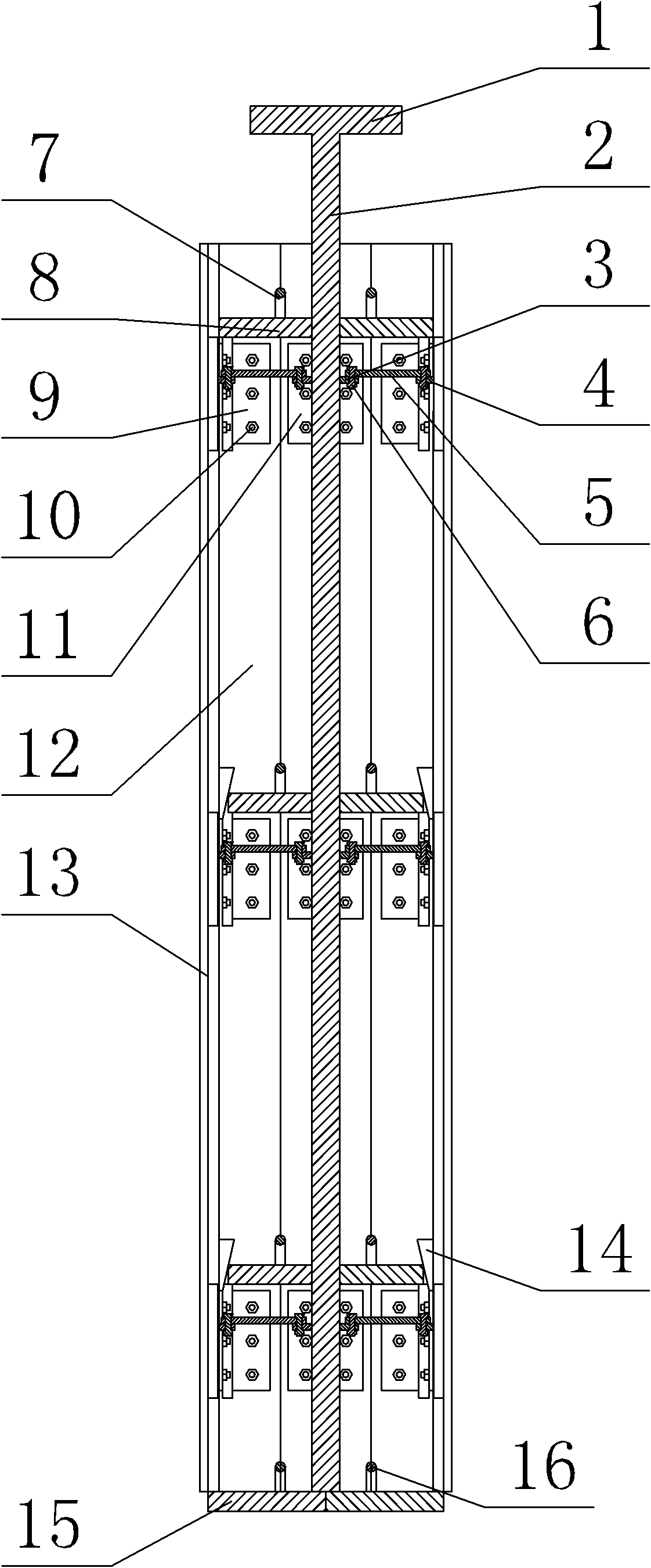 Construction method of preserved foundation bolt hole of equipment foundation