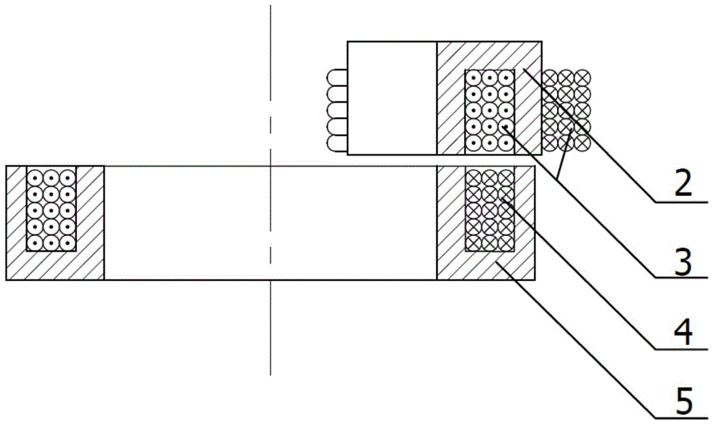 A non-contact energy transfer device for rotary ultrasonic machining