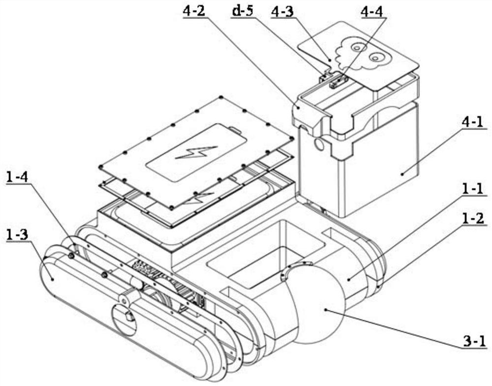 A mechanical system based on a mobile robot for automatic picking up garbage in the park