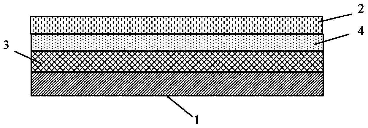 Multilayered electrode and film energy storage device