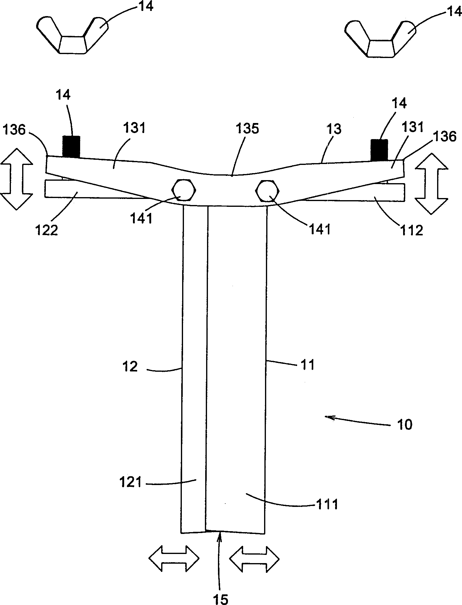 Muscle stretching apparatus for operation