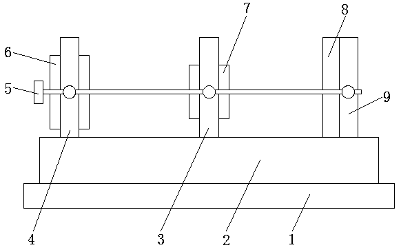 A calibrating device used for optical imaging equipment