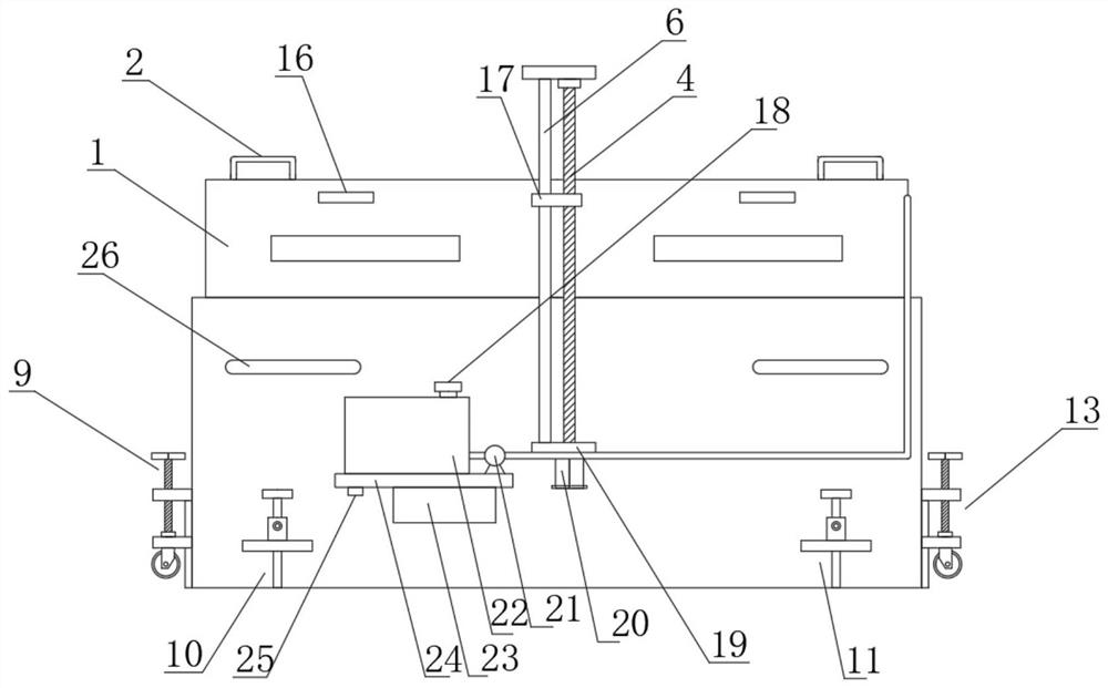 Strip mine blasting flying rock safety protection device and protection method