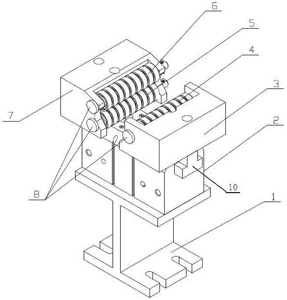 Supporting and rotating device and method for machining long and thin parts