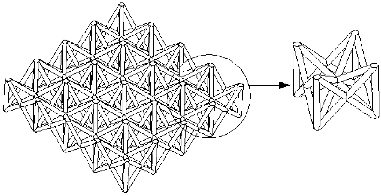 Automobile collision energy absorbing box capable of achieving high-efficiency and stable energy absorption