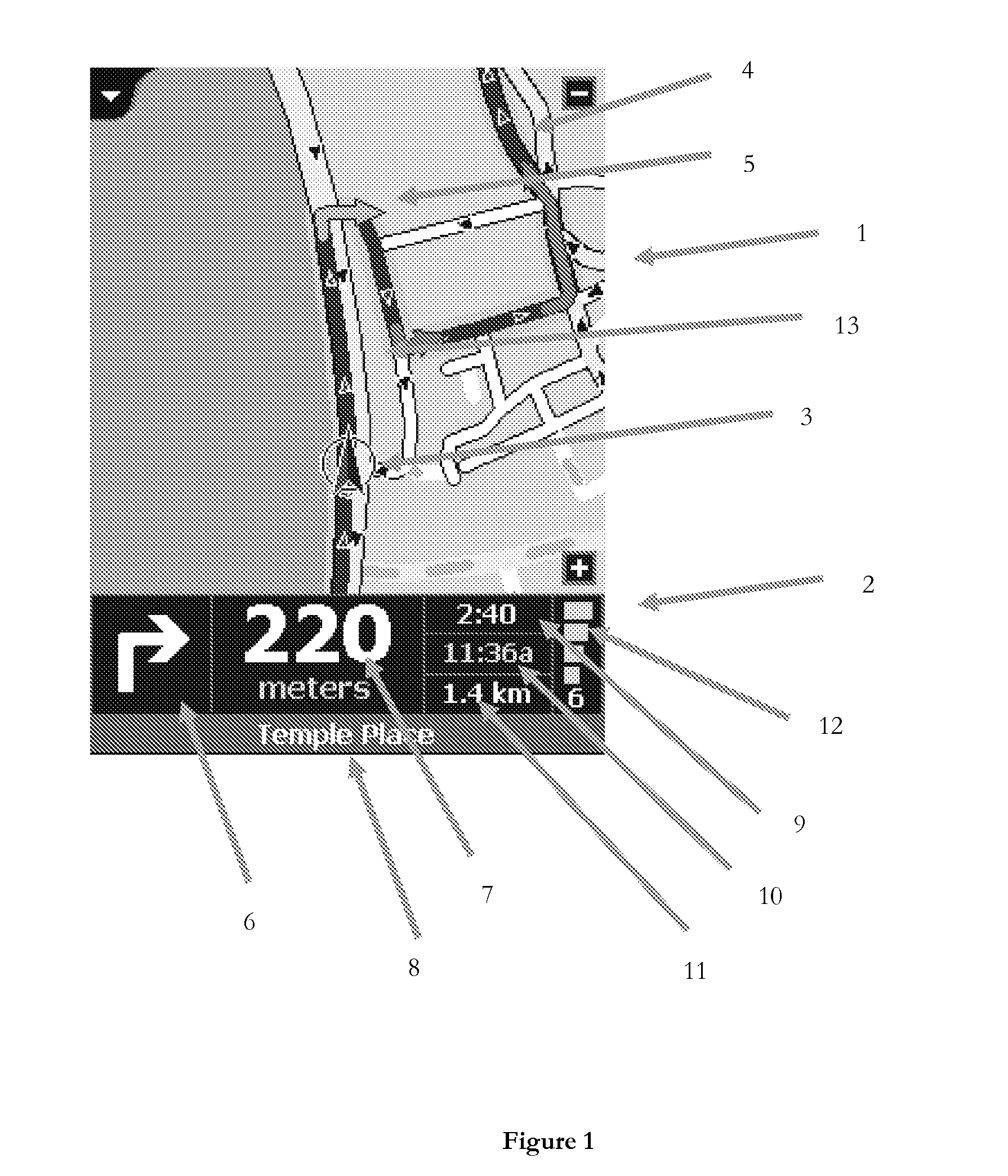 Navigation Device with Touch Screen