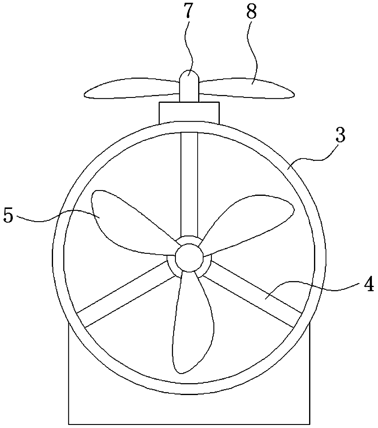 A kind of easy-handling anchor device based on the principle of lever