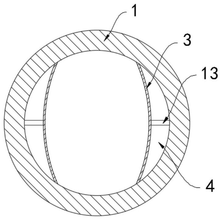 Device for preventing anastomotic stoma stenosis after esophageal surgery of children