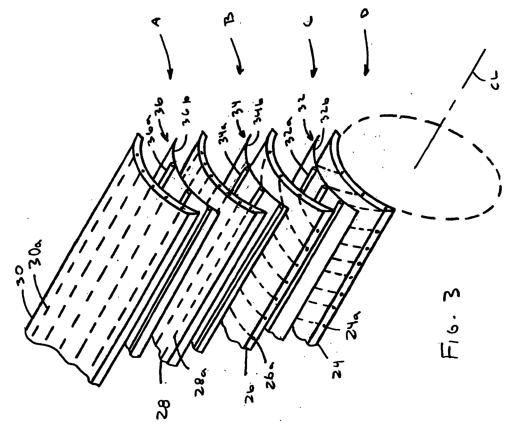 Golf club shaft having multiple metal fiber layers