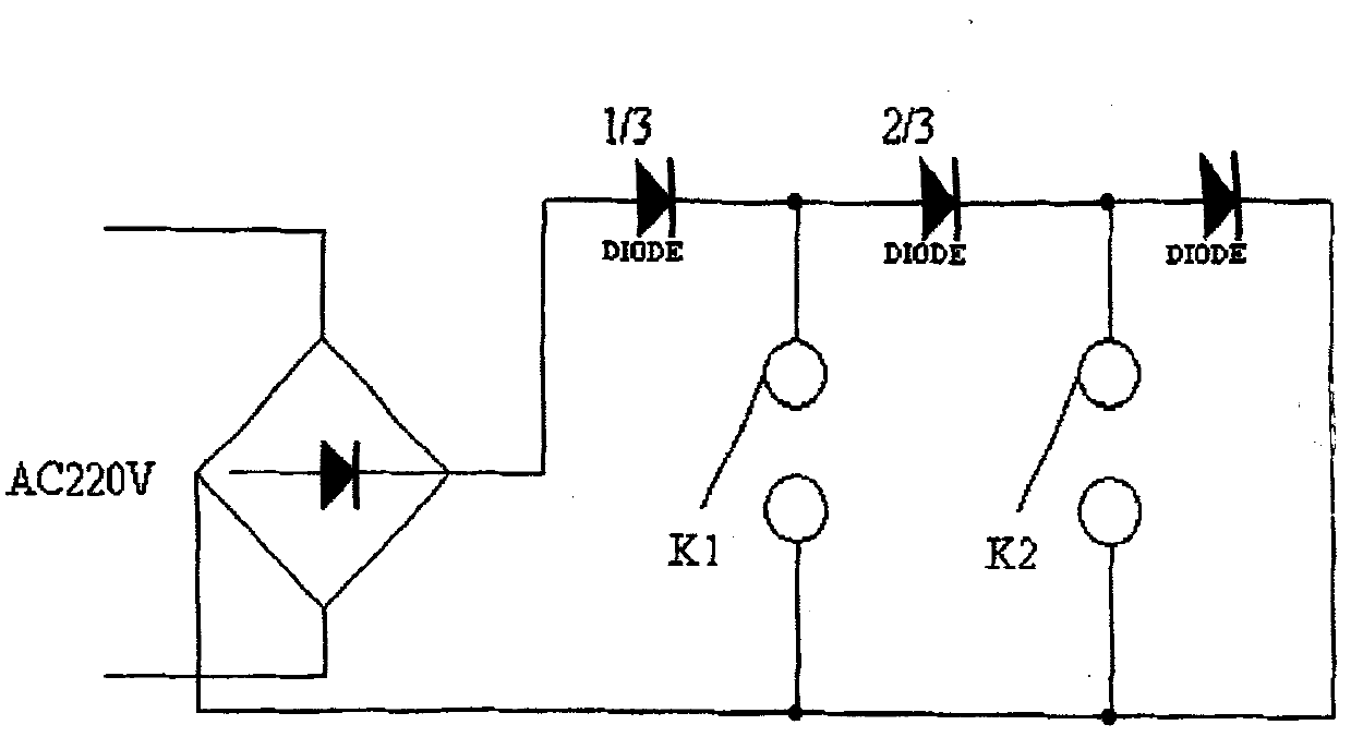 Constant-current controller topology circuit powered directly by alternating current power supply for LED lighting lamp