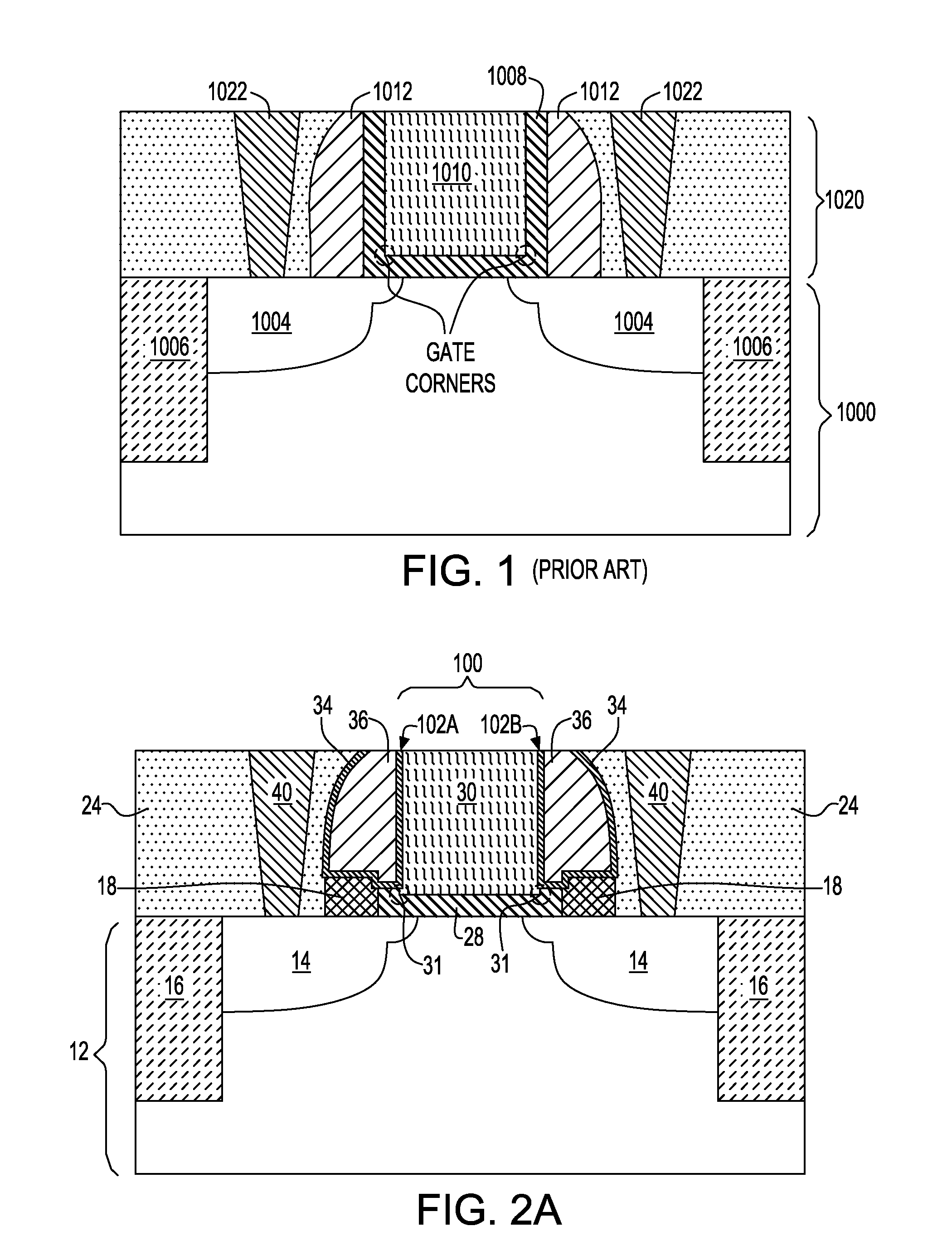 HIGH-k/METAL GATE MOSFET WITH REDUCED PARASITIC CAPACITANCE