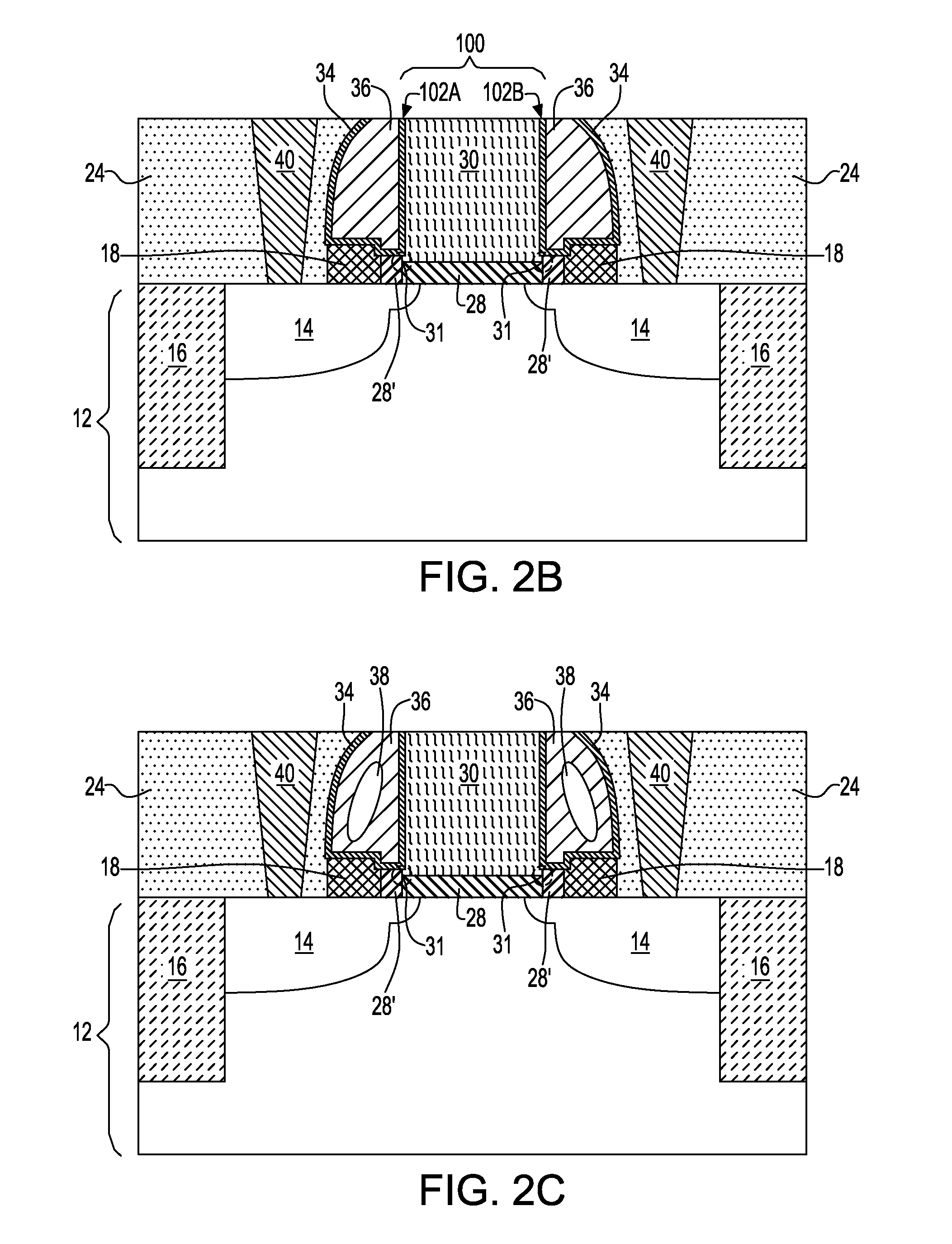 HIGH-k/METAL GATE MOSFET WITH REDUCED PARASITIC CAPACITANCE