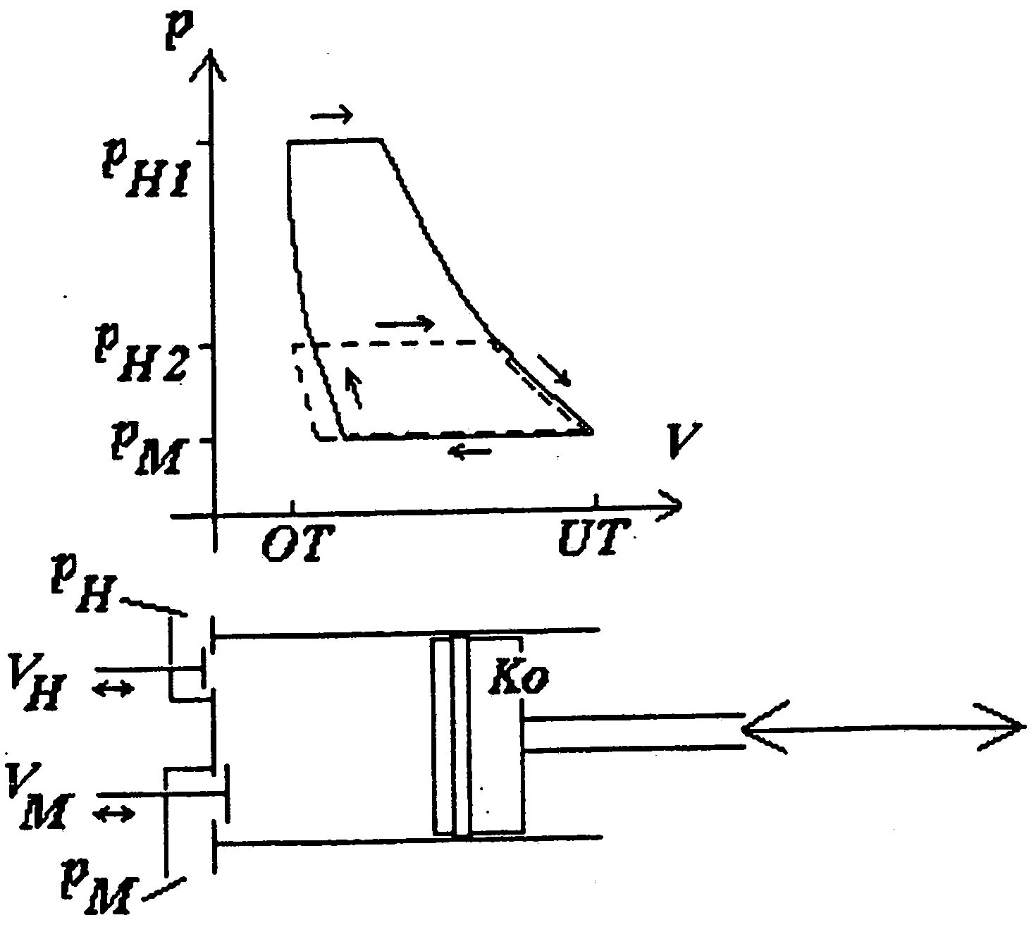 System for storing energy by means of compressed air