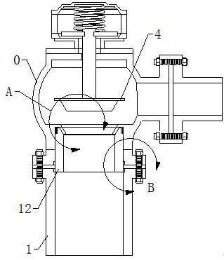 Diaphragm type mud valve