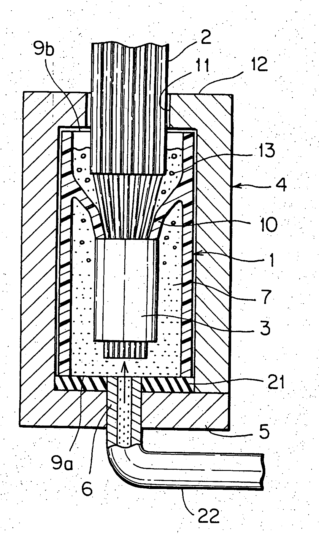 Method of waterproof of electric cable joint