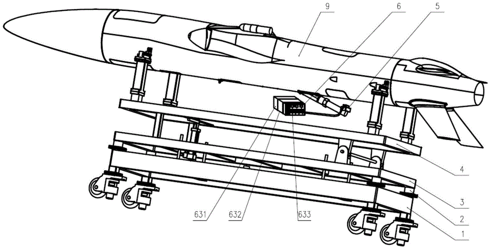 Unmanned aerial vehicle launch booster mounting base adjusting and installing platform and usage method thereof