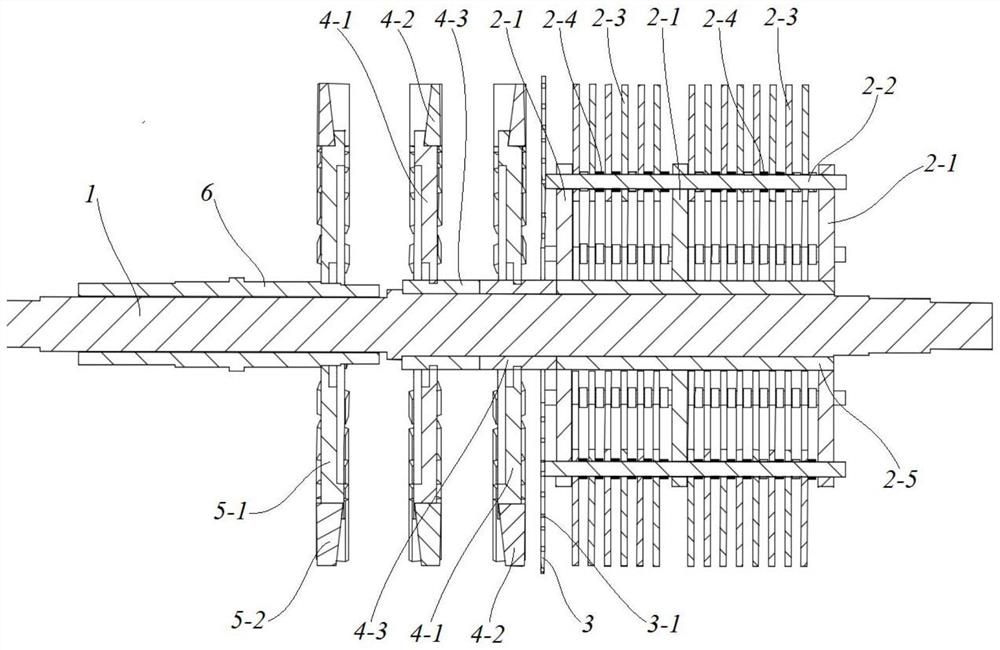 Multi-stage combined type efficient crushing cutter set for flour mill