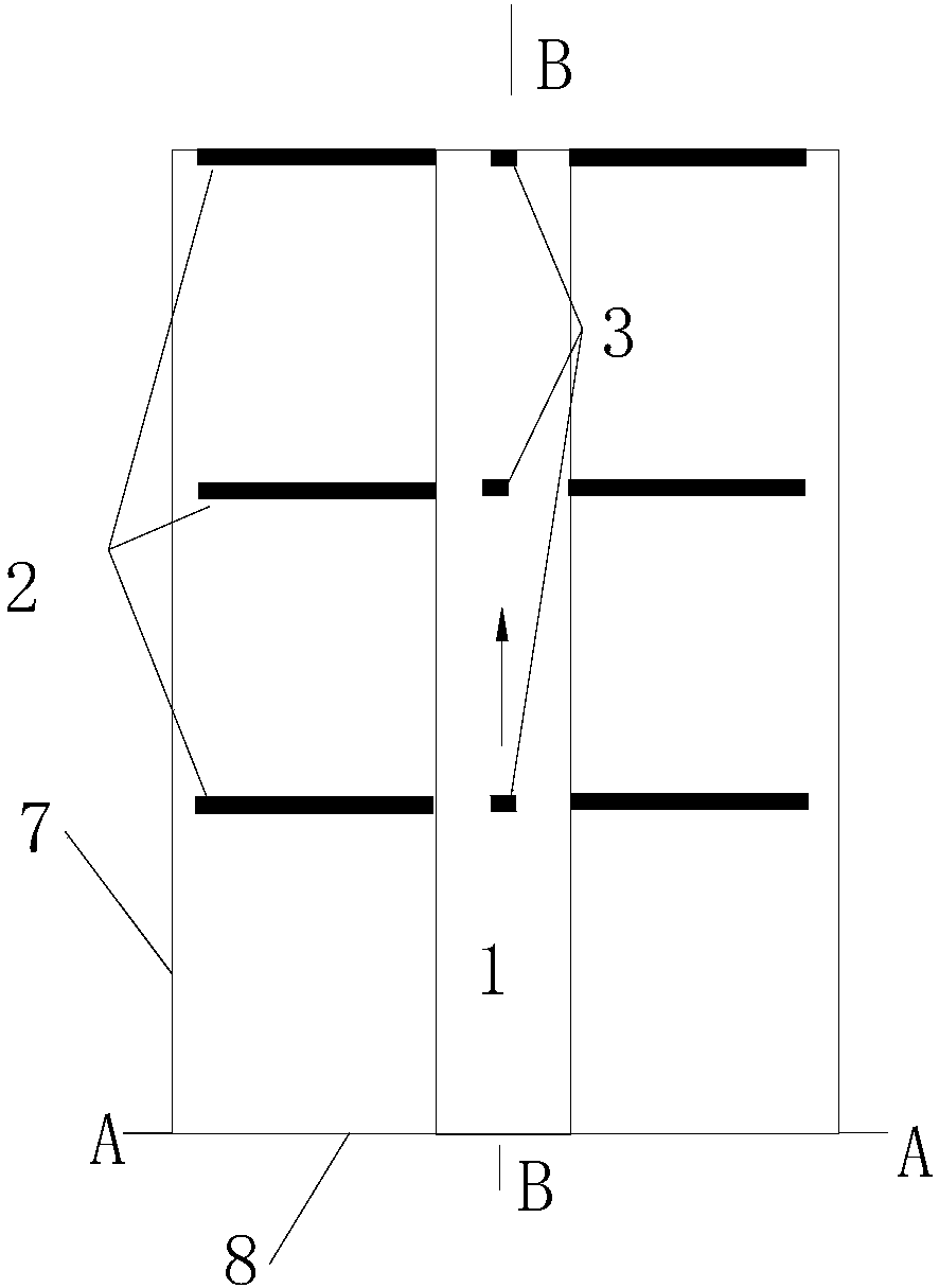 Internal blasting method of demolishing pilot hole based on rock-blasting stress produced by long diversion water deep buried in circular tunnel