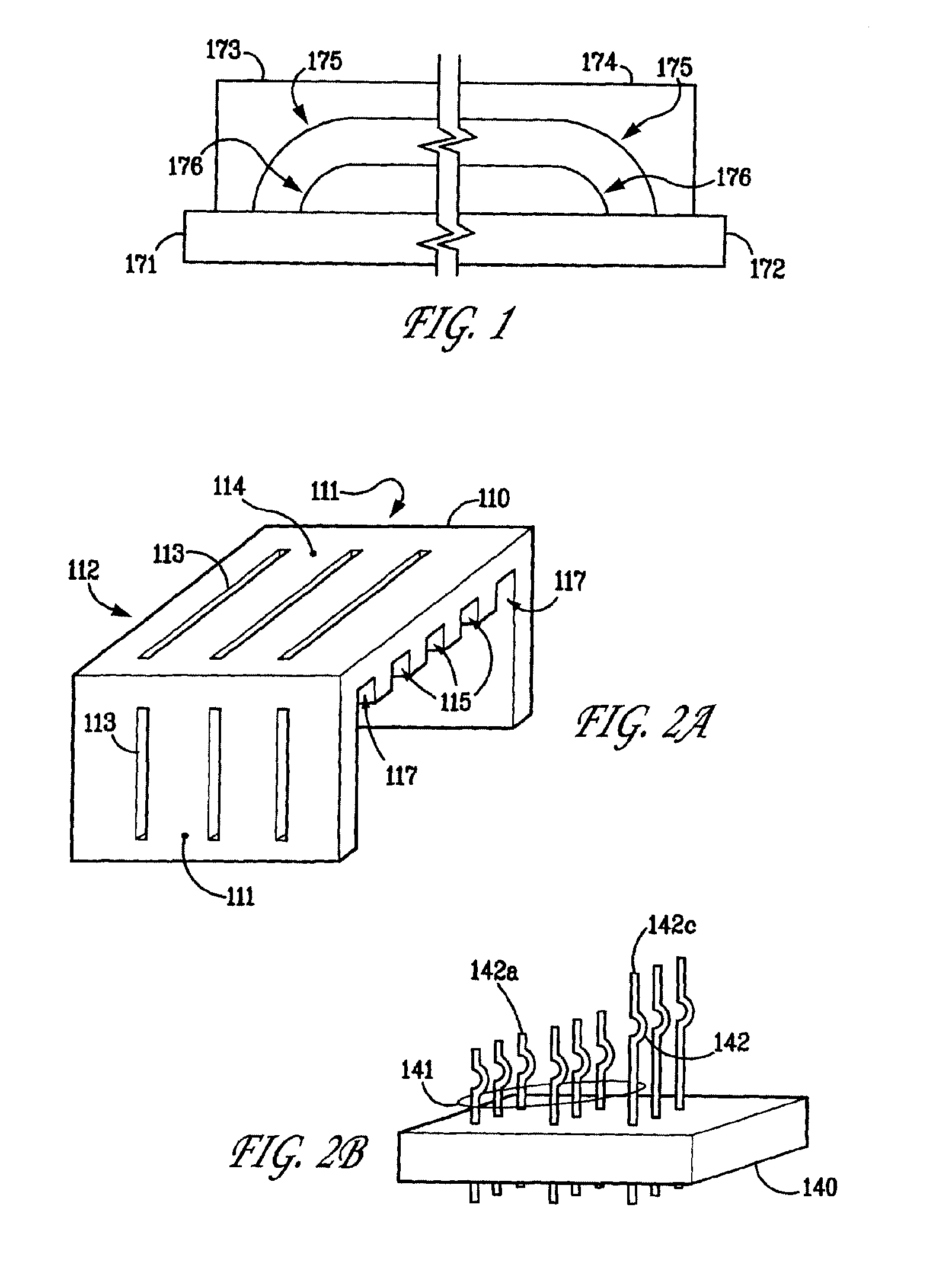 High speed connectors that minimize signal skew and crosstalk