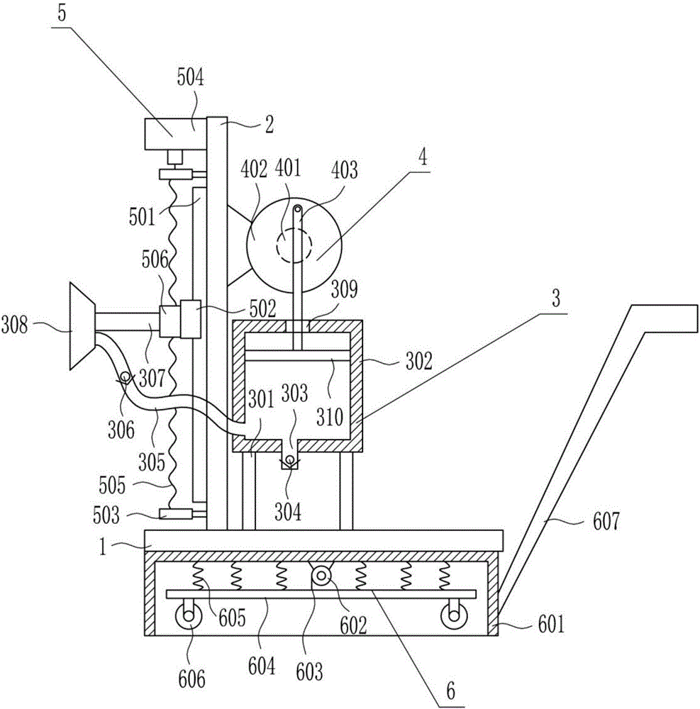 Power distribution cabinet internal dedusting device