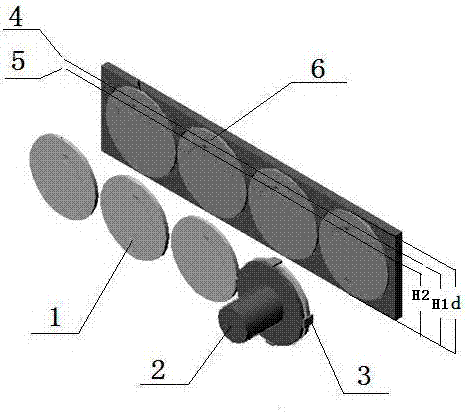 A sapphire substrate submerged chemical mechanical polishing method