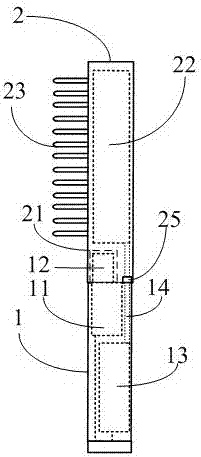 Novel health-care comb