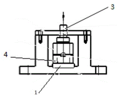 Method for closing in self-locking nut