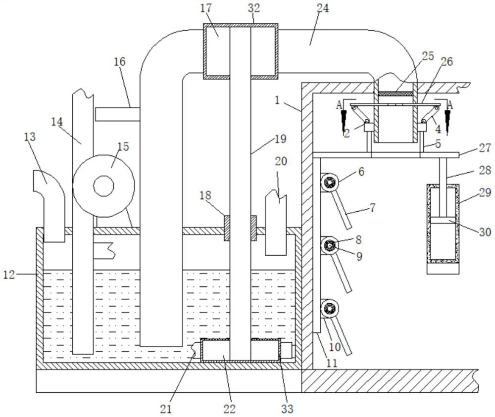 Automatic pressure relief type transformer substation for intelligent power monitoring system and using method of transformer substation