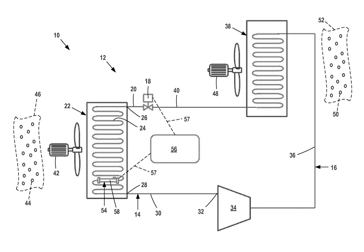 Refrigeration circuit control system