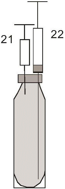 Sampling method and device for carbon isotopes in water