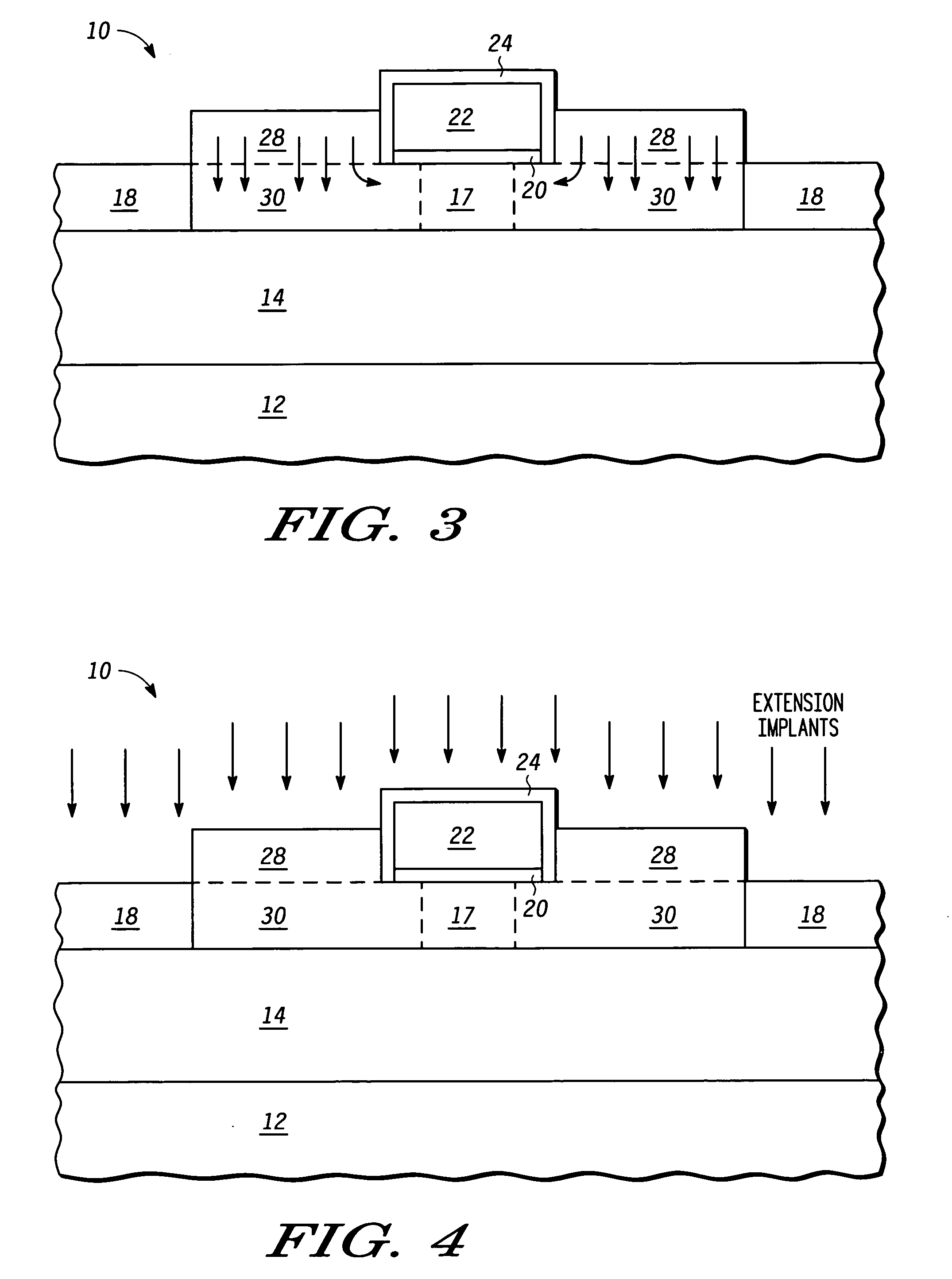 Method for forming a semiconductor device having a strained channel and a heterojunction source/drain