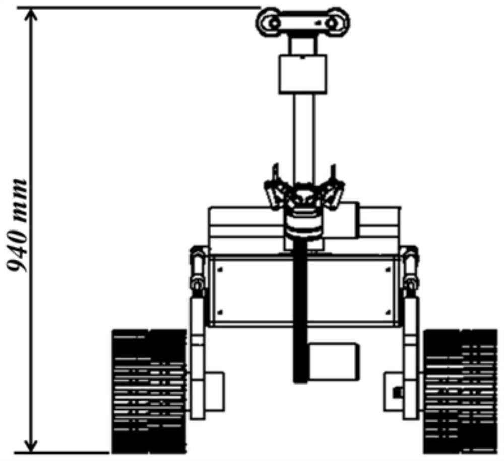 Lunar surface extravehicular auxiliary operation robot and control method thereof