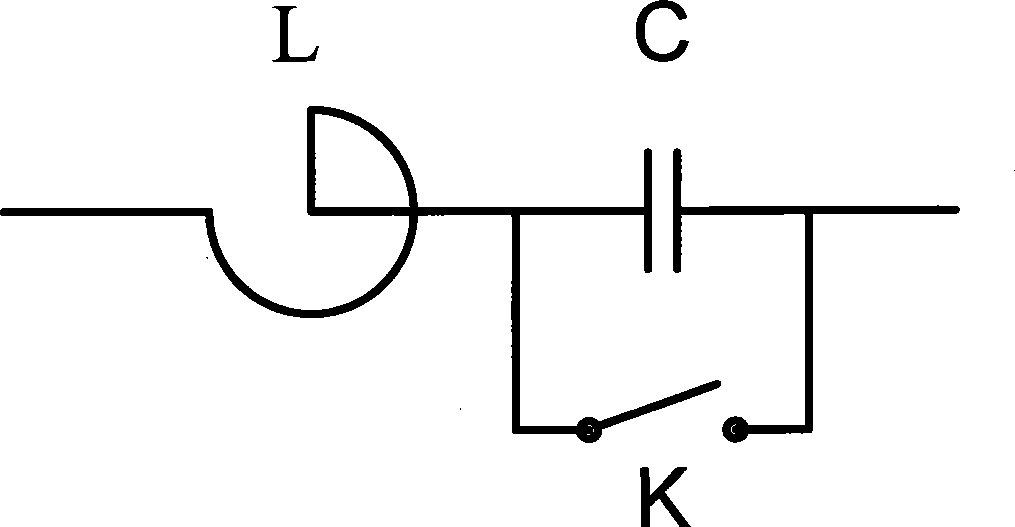 Thyristor electronic board for failure current limiter